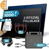 SUNNIVA® 1000W Balkonkraftwerk BIFAZIAL FULLBLACK komplett Produktbild-Vorschau 1
