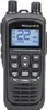 A black CB radio with a digital display and buttons. Voir les images du produit