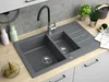 Granitspüle - Spülbecken - Küchenspüle - 79 x 50 cm - Produktbild-Vorschau 3