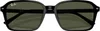 Ray-Ban Eckige Raimond-Sonnenbrille, Schwarz One Size Produktbild-Vorschau 4