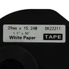 vhbw 5x Rolle mit Halter 29mm x 15,24m (1 Etikette) Produktbild-Vorschau 5