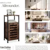 tectake® Beistellschrank Durham 38,5 x 31,5 x 81 cm Produktbild-Vorschau 7