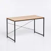 Scrivania 180x60 in legno e acciaio in stile industriale Anteprima dell’immagine prodotto 3