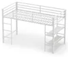 Łóżko piętrowe COSTWAY o wymiarach 90x200 cm z drabiną i Podgląd zdjęcia produktu 1