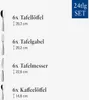 Villeroy & Boch Rose Garden Tafelbesteck 24tlg. Produktbild-Vorschau 2
