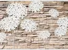 Vlies Fototapete - Flowers on the Stone 150x105 cm Blumen Produktbild-Vorschau 5