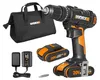 WORX WX370.1 Akku Schlagbohrschrauber 20V, inkl. 2x 2Ah Produktbild-Vorschau 1