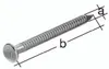 GAH Alberts Ankernagel DIN 1052 D4x40mm STA roh Produktbild-Vorschau 1