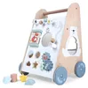 Drevené chodítko ECOTOYS pre deti 18+ mes. – edukačné s Náhľad obrázku produktu 2