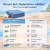 Betz Badetuch XXL Lines 90x180 cm – 100% Baumwolle, weich & Produktbild-Vorschau 9