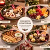 4 Keksteller Weihnachtsteller Plätzchenteller Metall Produktbild-Vorschau 6