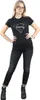 DC Comics - T-Shirt für Damen BI17339 (M) (Schwarz) Produktbild-Vorschau 4