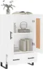 vidaXL Highboard White 69,5x31x115 cm výrobek z odvozeného Náhled obrázku produktu 4