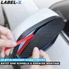 LABEL-X zpětné zrcátko kryt proti dešti sluneční clona Náhled obrázku produktu 3