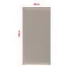 A single light gray upholstered panel with dimensions indicated. Produktbild-Vorschau