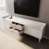 OKWISH Meuble TV Moderne avec 2 Tiroirs et Portes Voir les images du produit 1