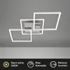 LED Deckenleuchte Dimmbar schwenkbar 36 W silber Produktbild-Vorschau 2