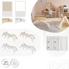 Set Klettergerüst indoor, Kletterdreieck mit rutsche aus Produktbild-Vorschau 3