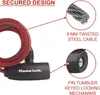 MASTER LOCK Fahrradschloss Kabelschloss [Schlüssel] [1,8 m Produktbild-Vorschau 4