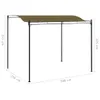 vidaXL altana 3x2,4 m taupe 180 g/m² Podgląd zdjęcia produktu 10