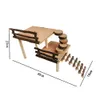 Hölzerne Spielplatz-Kletterleiter Für Kleine Tiere, Produktbild-Vorschau 2