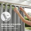 Outdoor Vorhang Extra Breite Wasserdicht Sonnenschutz Produktbild-Vorschau 5