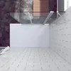 Walkin Dusche Falttür Drehtür Duschwand Duschabtrennung Produktbild-Vorschau 5