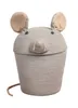Lorena Canals Basket - Renata The Rat - Lilac Produktbild-Vorschau 1
