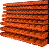 91 bacs gerbables rouges Étagère murale à outils Paroi à Voir les images du produit 1