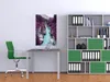 Wallario Poster - Fluss in lilafarbener Schlucht, Produktbild-Vorschau 3