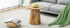 Runder Couchtisch 50 cm, Naturholzoptik, MDF, Produktbild-Vorschau 12