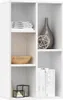 Bibliothèque "Göttnitz" en panneau de particules blanc. Voir les images du produit 3
