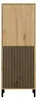 Armadio KAMARO 2DK SLIM/GŁ ARTISAN quercia Anteprima dell’immagine prodotto 1