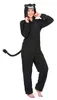 Panther-Kostüm für Damen Tierkostüm schwarz-grau - Produktbild-Vorschau 3