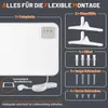 ISOISL, chauffage infrarouge, chauffage sous bureau, 120W, Voir les images du produit 7