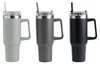 Thermobecher mit Strohhalm 1100ml | Isolierbecher 304 Produktbild-Vorschau 1