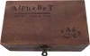Kurtzy Stempel Set Holz & Gummi, Buchstaben Stempel Produktbild-Vorschau 15
