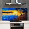Coloray Spritzschutz aus Glas 140x70  Wandkunst Produktbild-Vorschau 2