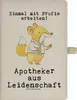 Mr. & Mrs. Panda Notizbuch A5 Apotheker Leidenschaft - Produktbild-Vorschau 1
