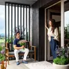 di volio zahradní lavice Teracina 120 cm - černá/šedá Náhled obrázku produktu 4