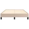 vidaXL Bettgestell ohne Matratze Cappuccino-Braun 120x190cm Produktbild-Vorschau 3