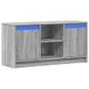 Maison Exclusive - TV-Schrank mit LED-Beleuchtung Grau Produktbild-Vorschau 5