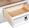 Tavolino stile Messico in legno di pino bianco 100x55x44 cm Anteprima dell’immagine prodotto 11