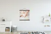 MuchoWow® Textilposter Ein Bäcker mit herzförmigem Teig Produktbild-Vorschau 2