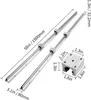 SucceBuy zestaw prowadnic liniowych, SBR16 1500mm, 2 PCS 59 Podgląd zdjęcia produktu 8