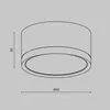 Plafoniera, alluminio, 1 luce, bianco, P 8,5 cm Anteprima dell’immagine prodotto 5
