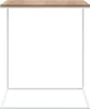 vidaXL Stolik boczny biały 55x35x66 cm materiał Podgląd zdjęcia produktu 14