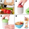 Obstreibe, Apfelreibe Kunststoff mit Behälter für Obst, Produktbild-Vorschau 3