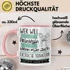 Exotische Tierhalterin Tasse Geschenk Spruch Wer Will Schon Produktbild-Vorschau 3