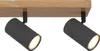 Globo Lighting Strahler Metall holzoptik, 4x GU10 Produktbild-Vorschau 5